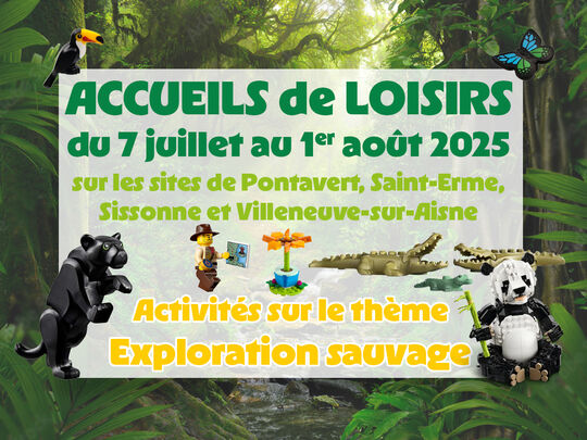 Accueils de Loisirs de la Champagne Picarde - Du 7 juillet au 1er août 2025