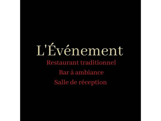 Le restaurant l'Evénement à Montaigu